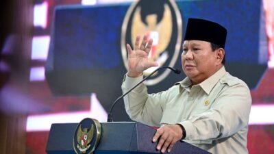 79,9 persen responden menyatakan puas dengan kinerja Presiden Prabowo Subianto menurut hasil survei Indikator Politik Indonesia.