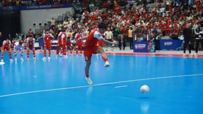 Israr Megantara gagal mengeksekusi penalti krusial untuk Timnas Futsal Indonesia di Final Piala Asia Futsal 2026 kontra Iran.