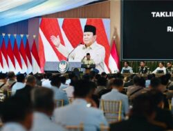 Prabowo Apresiasi Peran TNI–Polri dalam Penanganan Bencana dan Program Pemerintah