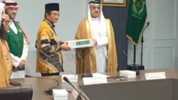 Menag Nasaruddin dan Duta Besar Arab Saudi untuk Indonesia, Faisal Abdullah H. Amodi.