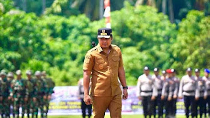 Wagub Vasko hadir di upacara pembukaan TMMD ke-127 di Pessel.