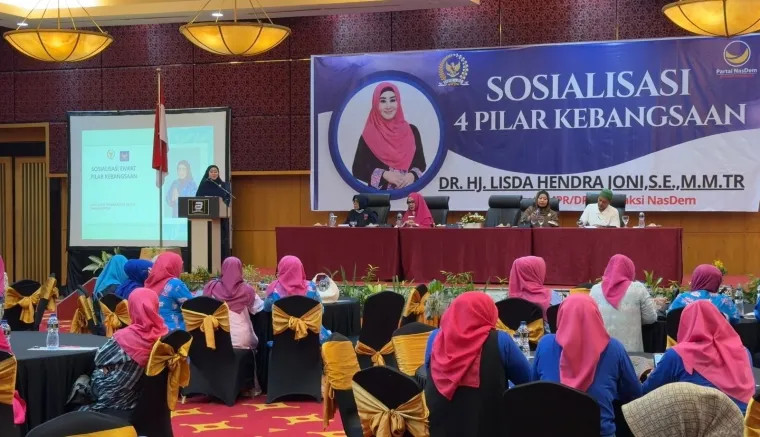 Lisda Hendrajoni: Pancasila Harus Jadi Kompas Moral Saat Bermedia Sosial.