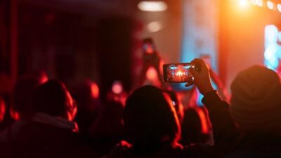 Ilustrasi konser musik.