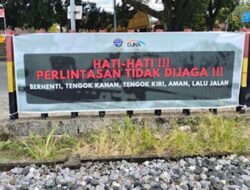 Penjagaan Rel Kereta di Jalan Adinegoro Padang Belum Dikonfirmasi BTP