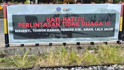 Penjagaan Rel Kereta di Jalan Adinegoro Padang Belum Dikonfirmasi BTP