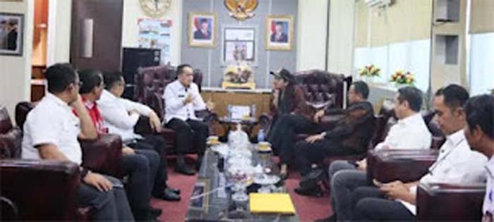 Bupati Dharmasraya Kunjungi Kemendagri.