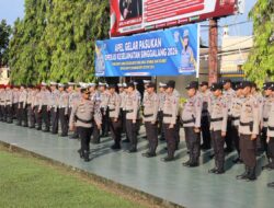 Polres Pasaman Barat Gelar Apel Pasukan Operasi Keselamatan Singgalang 2026