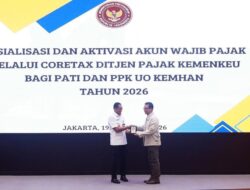 Sekjen Kemhan Hadiri Sosialisasi dan Aktivasi Coretax DJP bagi Pati dan PPK UO Kemhan 2026