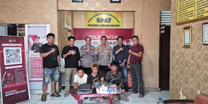 Polsek Lunang Silaut Tangkap Tiga Pelaku Pencurian Kotak Amal dan Rumah Kosong