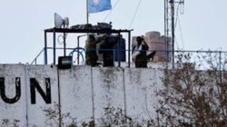 Satu prajurit TNI yang tergabung dalam pasukan penjaga perdamaian PBB gugur