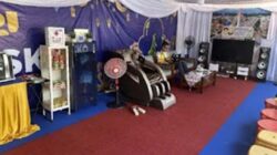 Berbagai fasilitas disediakan untuk pemudik saat istirahat di Posko Mudik Kementerian PU.