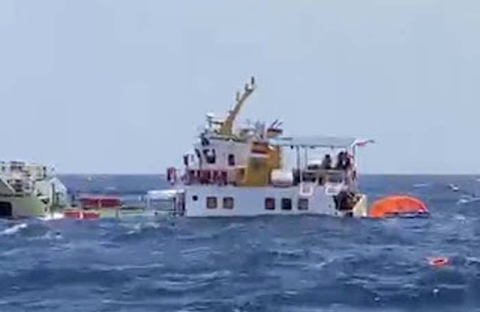 KM Gandha Nusantara 17 Tenggelam di perairan Maluku Utara pada Minggu (15/3/2026).