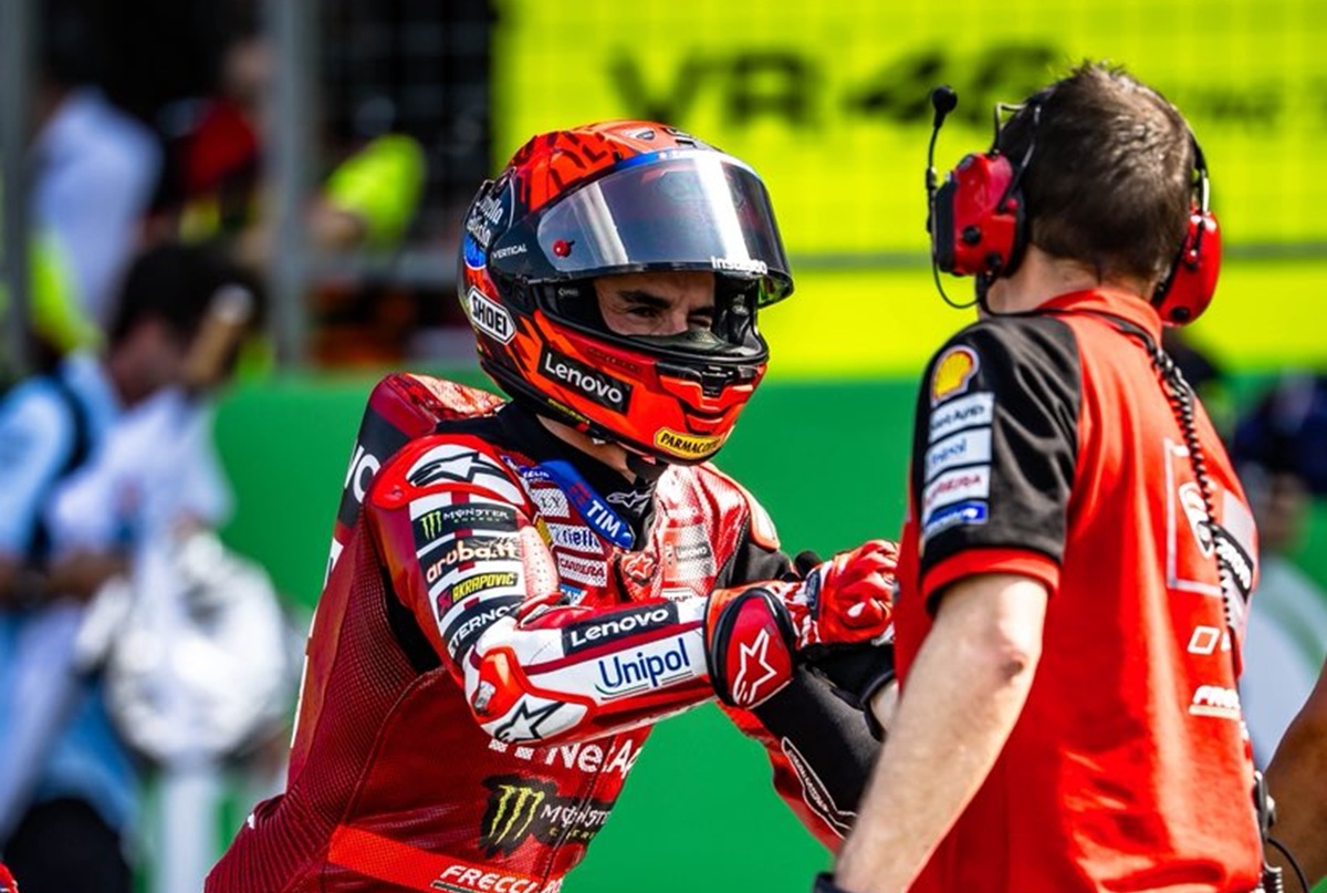 Marc Marquez mengalami nasib apes di MotoGP Thailand 2026.