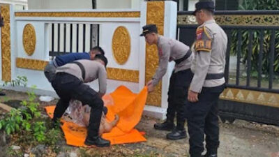 Ditemukan Laki-Laki Tak Bernyawa di Depan Museum Adityawarman Kota Padang