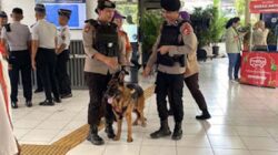 Anjing pelacak dikerahkan awasi Terminal Kampung Rambutan.