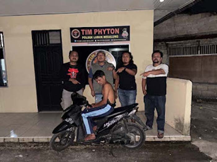 Curi Motor di Parkiran Masjid, Pria Asal Pesisir Selatan Ditangkap Tim Phyton Polsek Lubeg