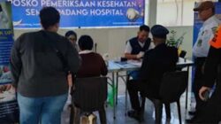 Suasana Posko Mudik Lebaran.