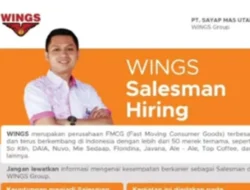 Lowongan Kerja Terbaru WINGS Group Maret 2026, Posisi Sales dengan Beragam Benefit