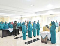 Ny Merry Benni Warlis Lantik Ketua TP-PKK Malalak, Ampek Nagari, Ampek Angkek, dan Matur