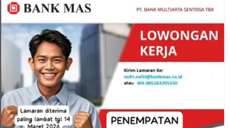 PT. Bank Multiarta Sentosa Tbk Cari Financial Advisor Profesional -- Segera Daftar!