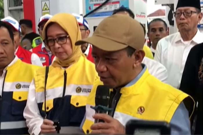 Menteri ESDM Bahlil Lahadalia.