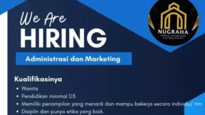 Segera Bergabung! Lowongan Kerja Administrasi & Marketing di PT. Bumi Nugraha Sentosa.