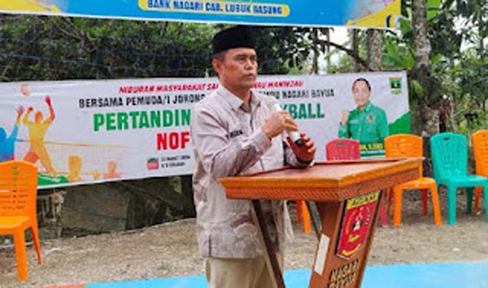 H. Nofrizon Terima Penghargaan, Hadirkan Kegiatan Positif Pasca-Banjir dan Longsor.