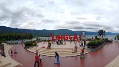 Ilustrasi objek wisata Linggai Park.