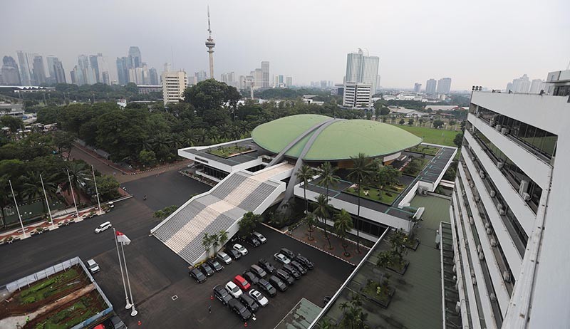 Gedung DPR, Jakarta.