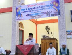 Safari Ramadan di Nagari Aia Gadang Timur, Bupati Pasbar Ajak Masyarakat Bersinergi dengan Pemerintah Daerah