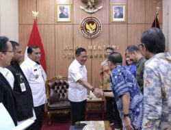 Wamenhan Terima Audiensi B-Universe, Bahas Kolaborasi Informasi Strategis