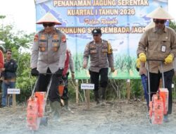 Kapolda Kalbar Pimpin Penanaman Jagung Serentak, Dukung Swasembada Pangan 2026