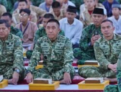 Danjen Akademi TNI Hadiri Upacara HUT Kostrad di Cilodong