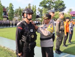 Pengamanan Arus Mudik dan Hari Raya Idulfitri 1447 H, Polres Pasbar Gelar Apel Pasukan Operasi Ketupat Singgalang 2026
