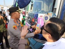 Kapolres Pelabuhan Tanjung Priok Pimpin Pengamanan Mudik Gratis Pelindo Group 2026