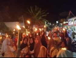 Gema Takbir Berkumandang, Masyarakat Lubuak Landua Pasaman Barat Sambut Hari Kemenangan 