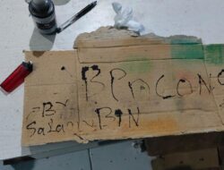 Kantor PWI Babel Dirusak OTD, Ada Tulisan Tantangan