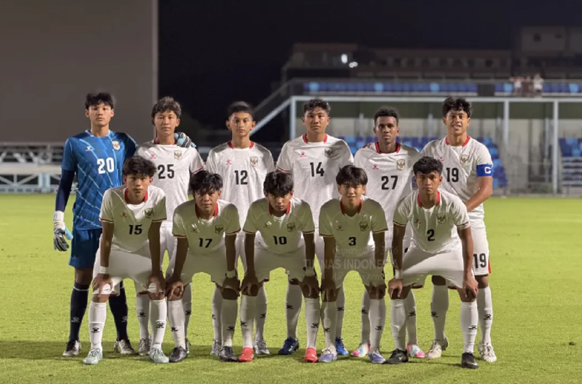 Simak jadwal siaran langsung Timnas Indonesia U-17 vs Timnas China U-17 di Piala Asia U-17 2026.