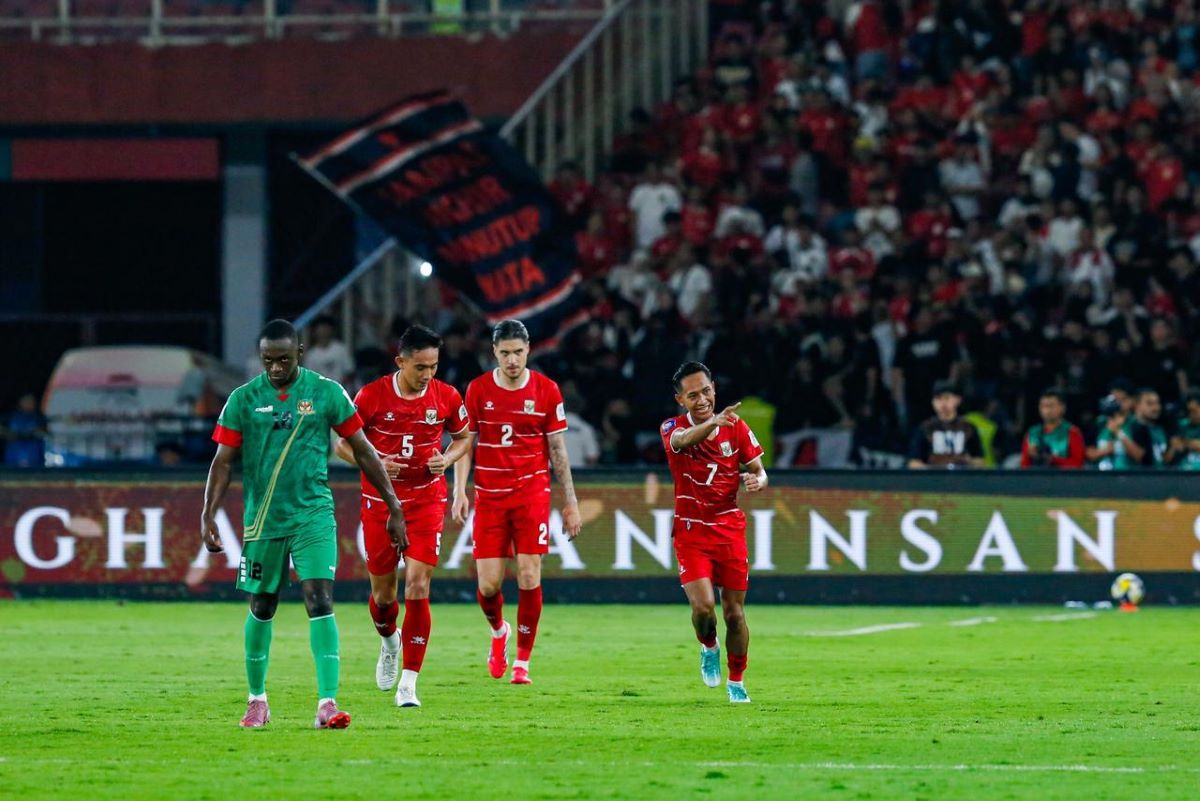 Timnas Indonesia masih menempati peringkat 122 dunia pada Senin, 27 April 2026.