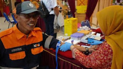 Medical Check Up (MCU) rutin pekerja di KAI Divre II Sumbar.