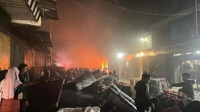 Kebakaran hebat di Wamena menewaskan 11 orang