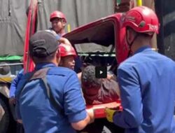 Sopir Truk Terjepit Usai Kecelakaan di Jalan Magelang