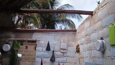 Hujan Deras Disertai Angin Kencang Hantam Dua Desa di Parittiga