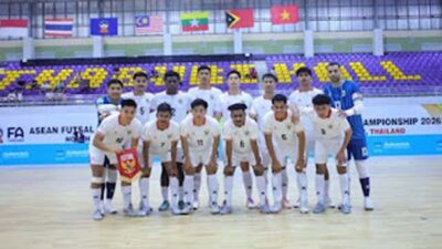 Timnas Futsal Indonesia di ajang ASEAN Futsal 2026.