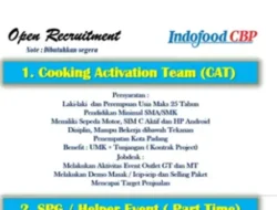 Peluang Karier di Indofood CBP, Dibutuhkan Tim Event Kreatif dan Energik