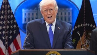 Presiden Amerika Serikat, Donald Trump.