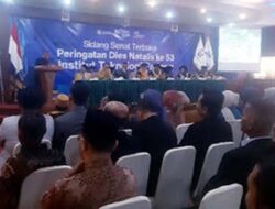 Dies Natalis ke-53 ITP, Momentum Evaluasi dan Lompatan ke Masa Depan