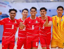Kemenangan Telak Atas Brunei Bawa Timnas Futsal Indonesia Sementara Unggul di Grup B