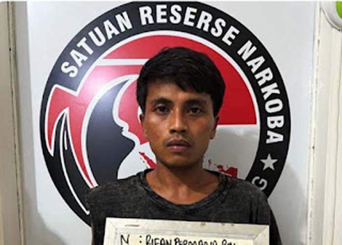 Polisi Tangkap Pemuda Diduga Edarkan Sabu di Sijunjung.