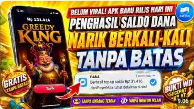Cara Menghasilkan Uang dari Aplikasi Greedy King, Simak Panduan Lengkapnya.
